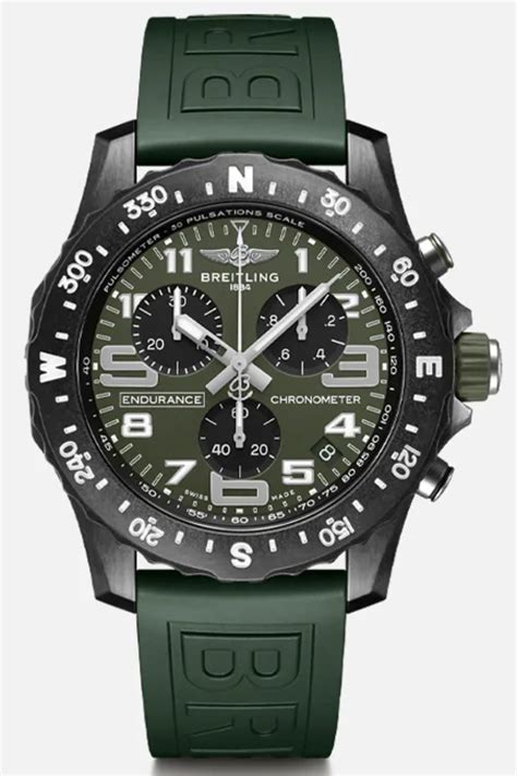 green breitling strap|breitling copy watch strap.